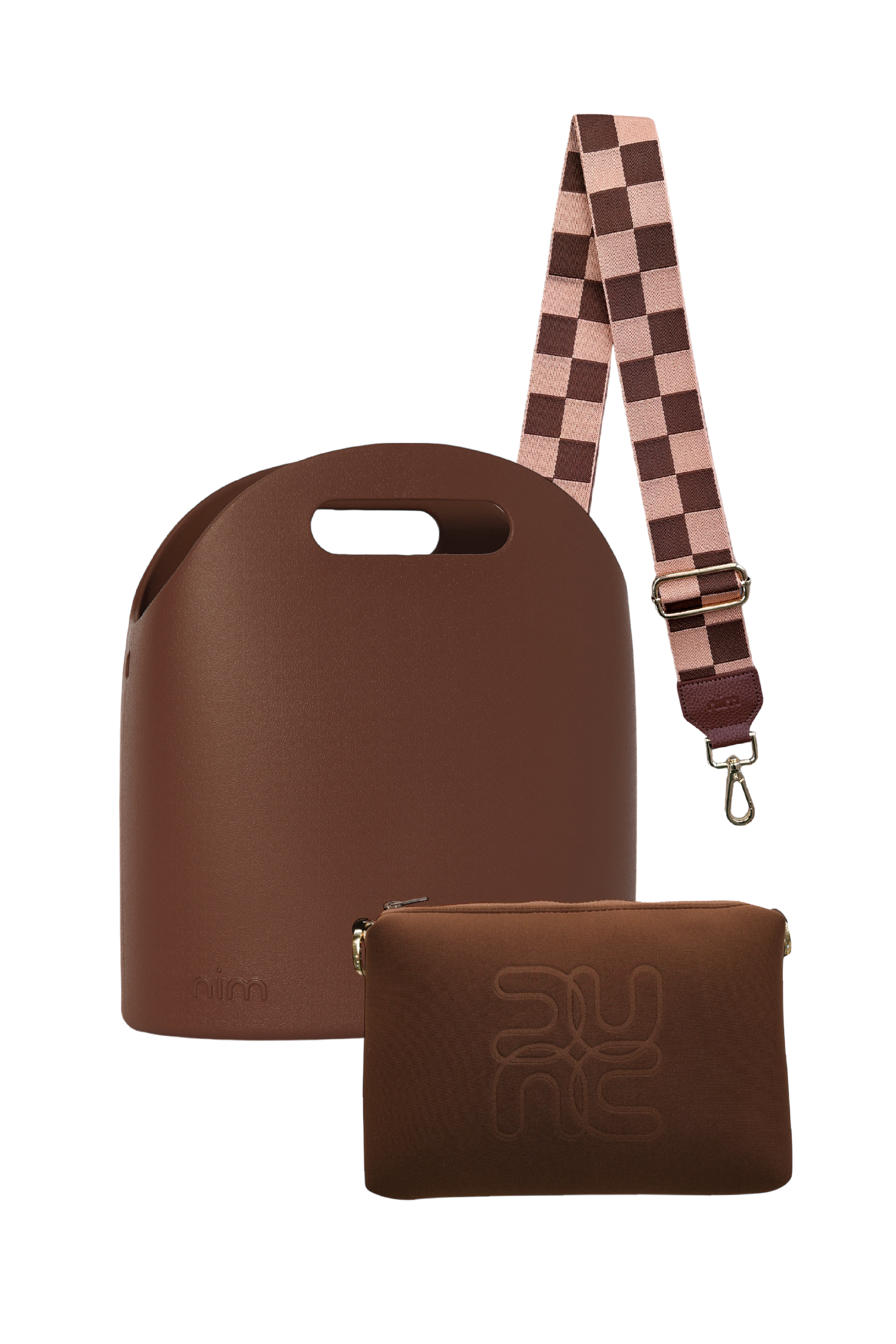 The BB Set - Cocoa/Check