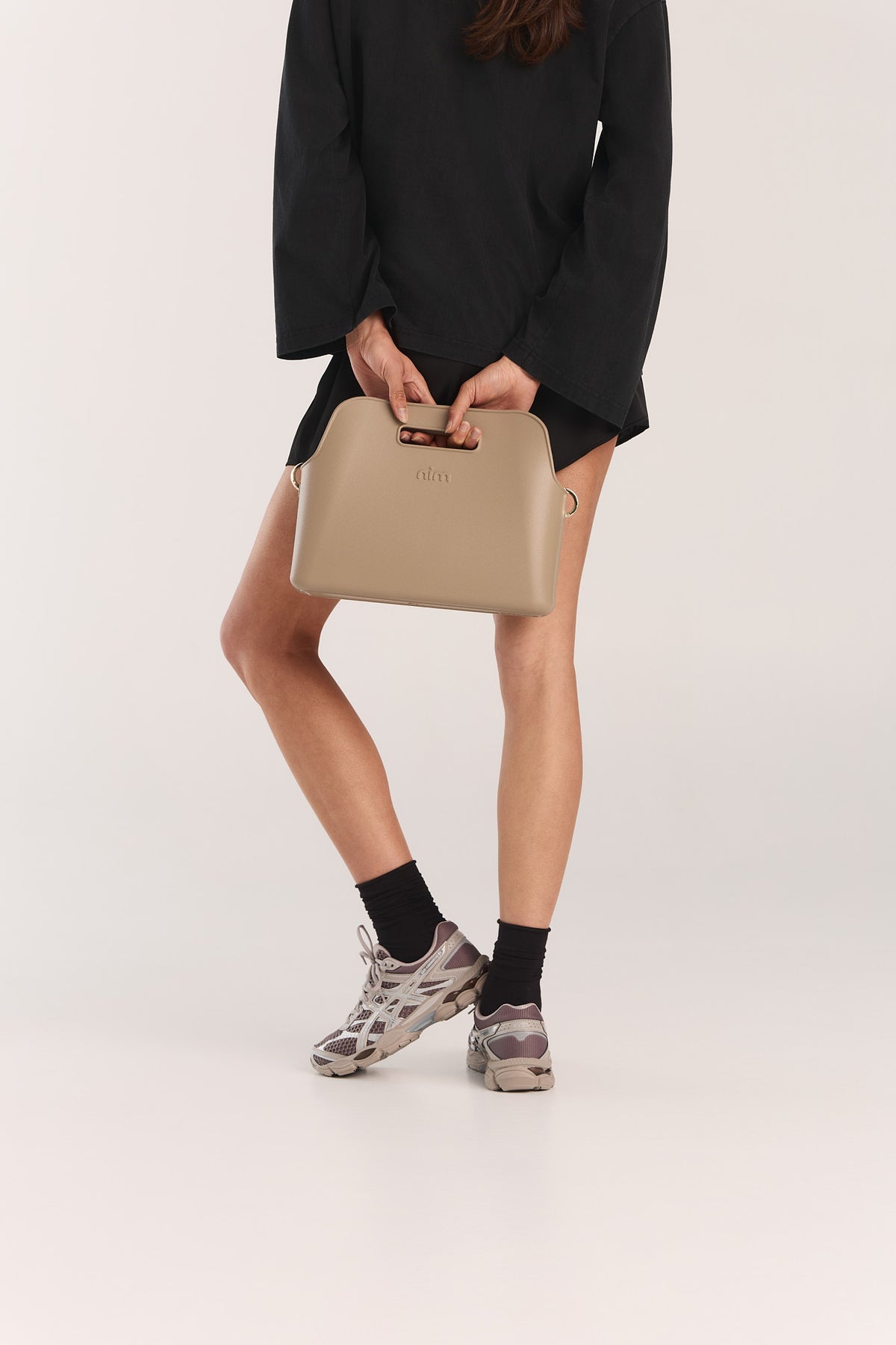 The BB Tote Set - Taupe