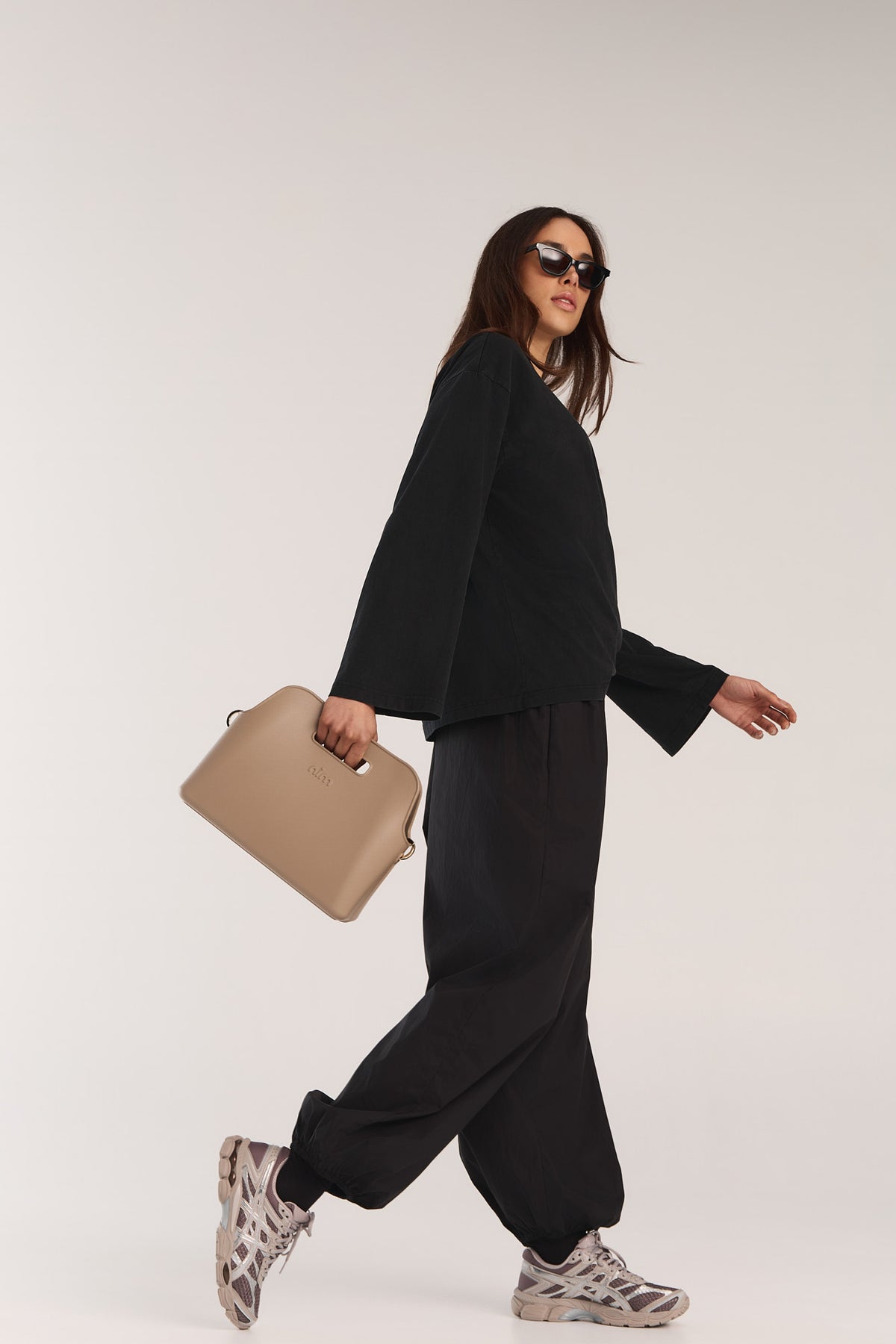 The BB Tote Set - Taupe
