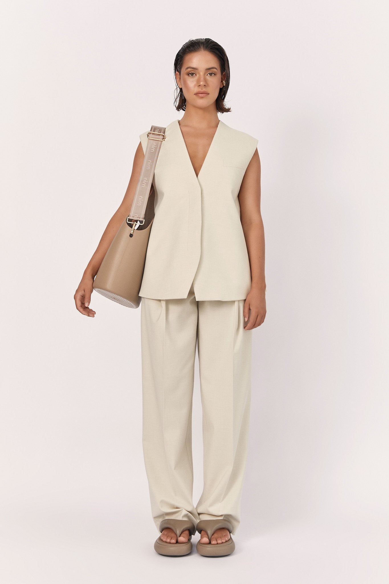 The BB Set - Taupe/Mono