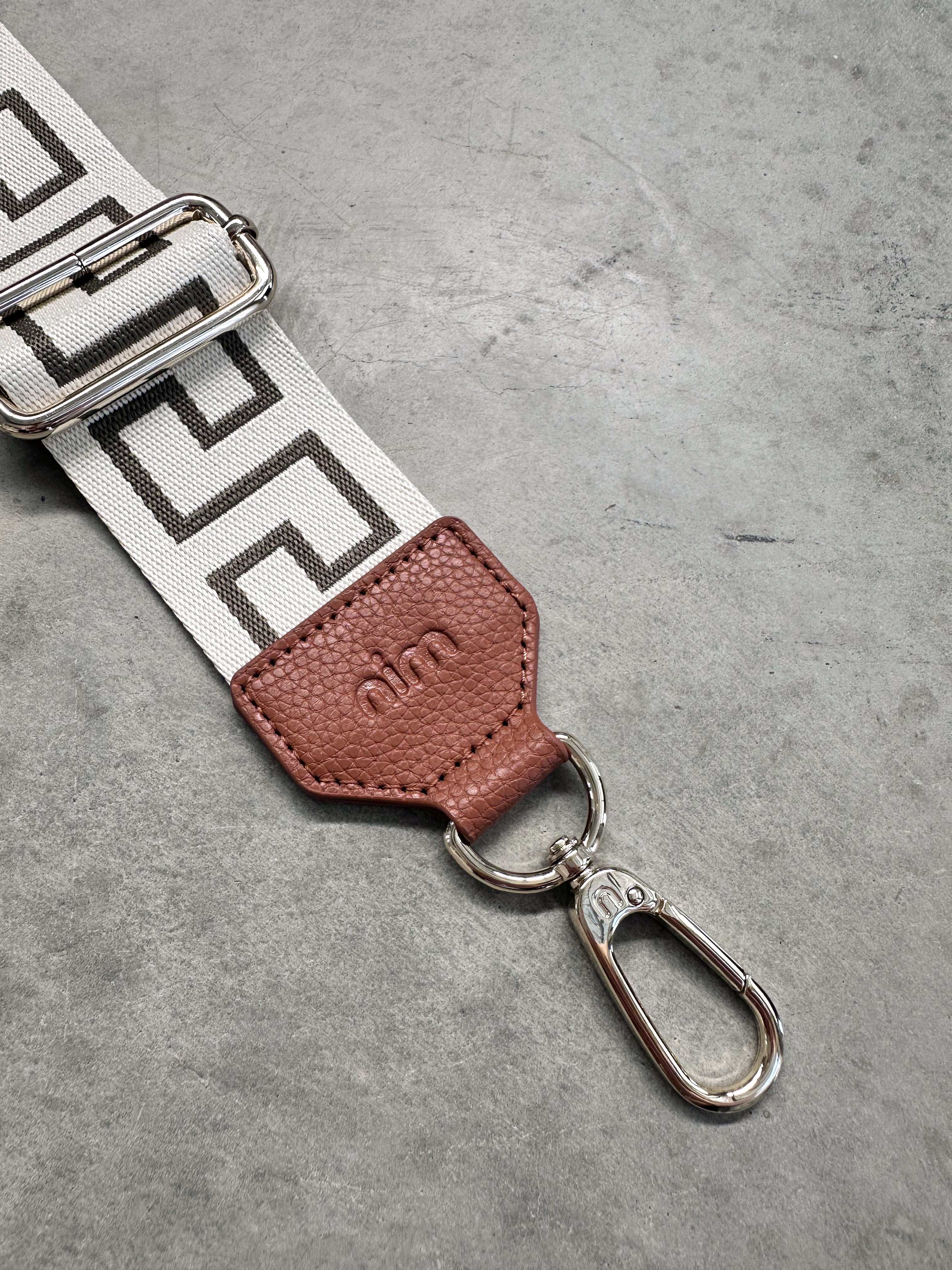 Shoulder Strap - Crème/Moss Key