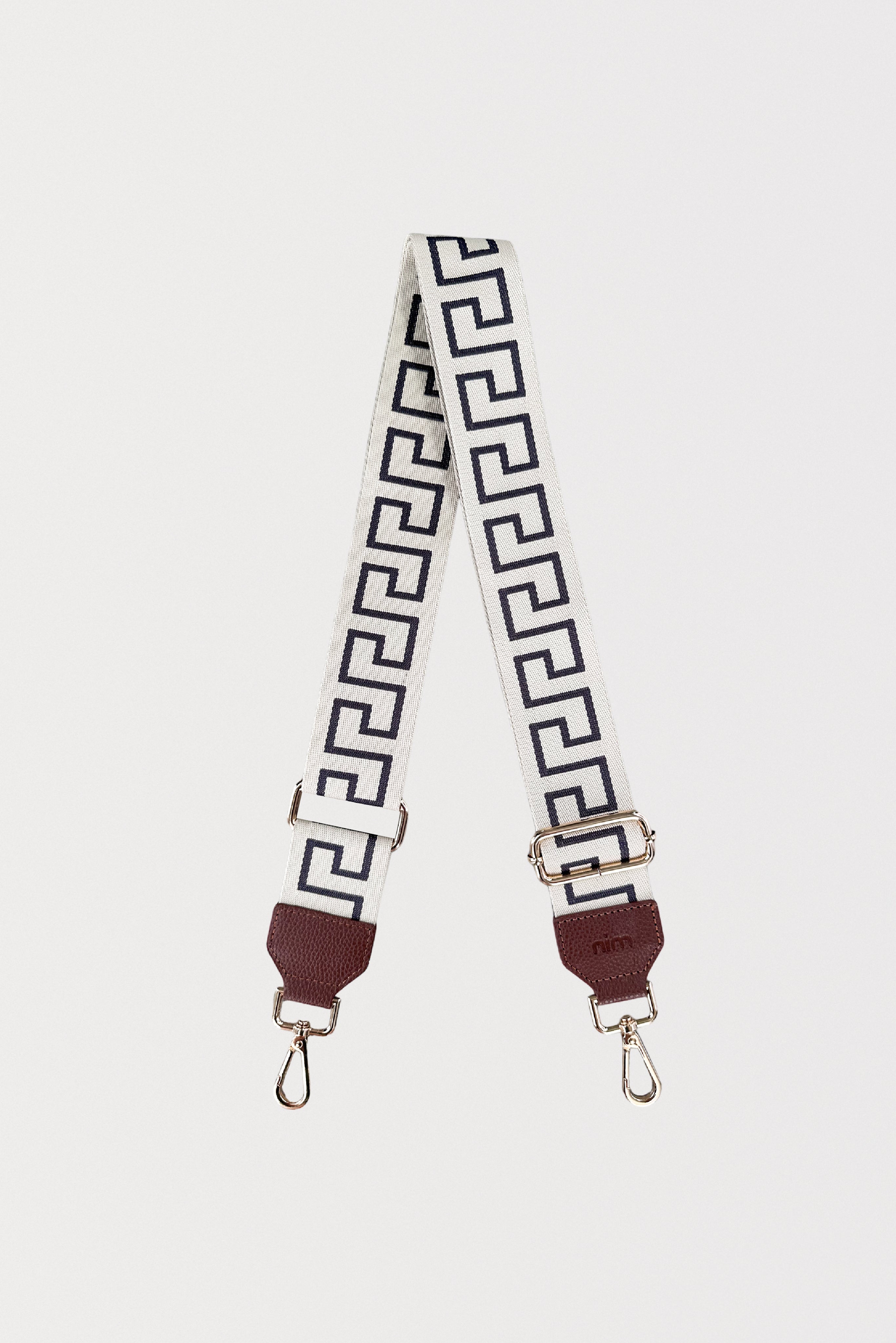 Shoulder Strap - Bone/Charcoal Key