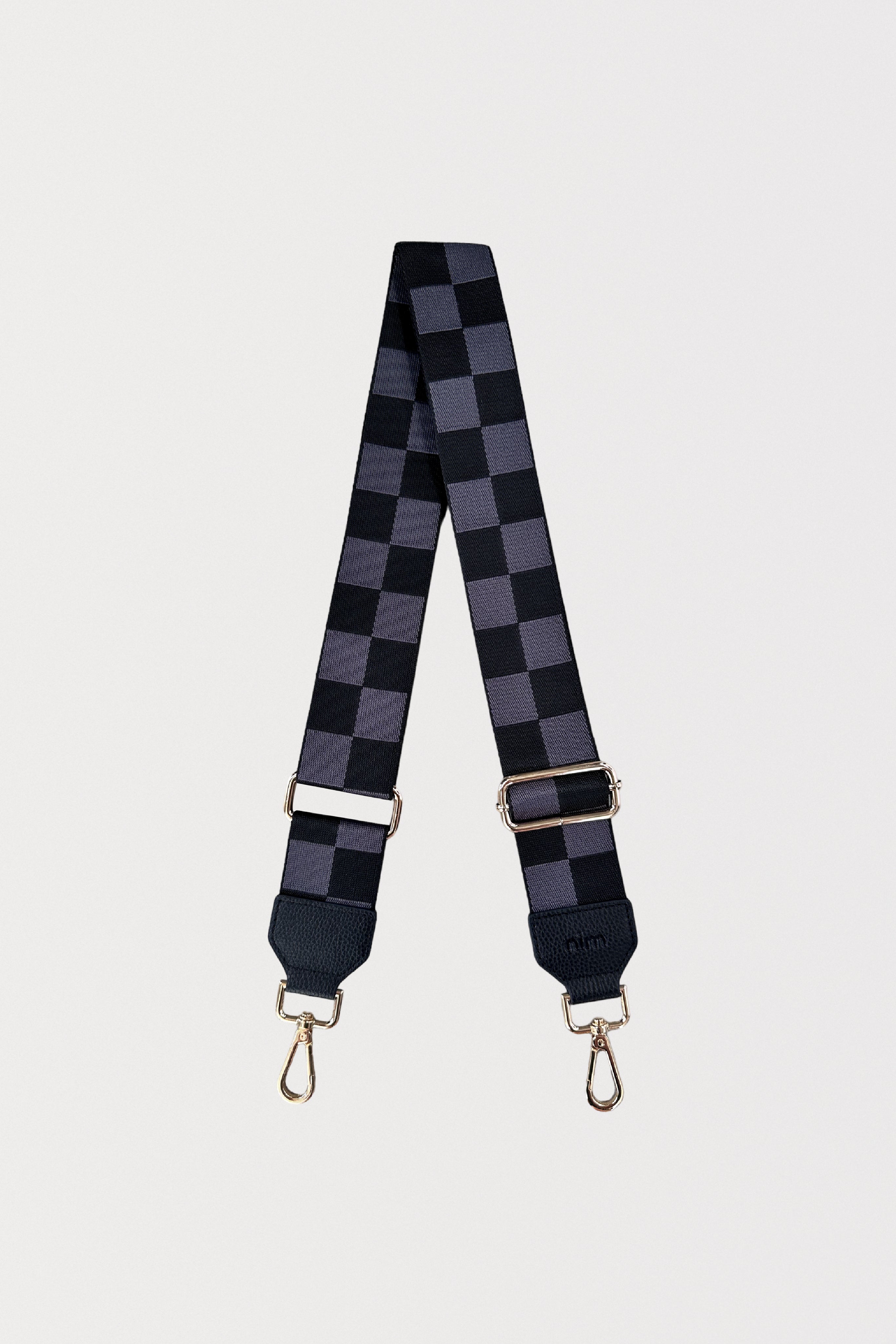 Shoulder Strap - Black Check