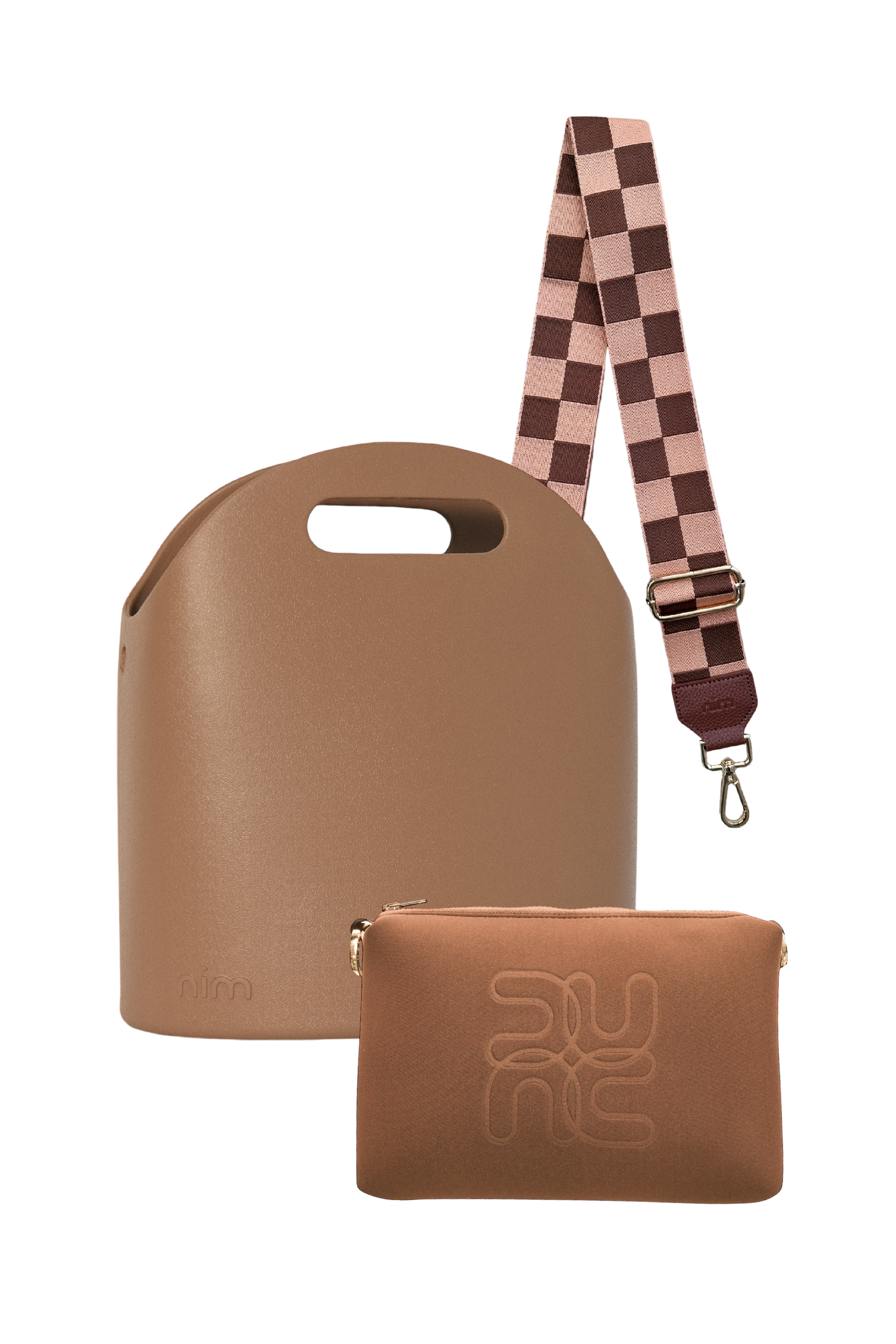 The BB Set - Latte/Check