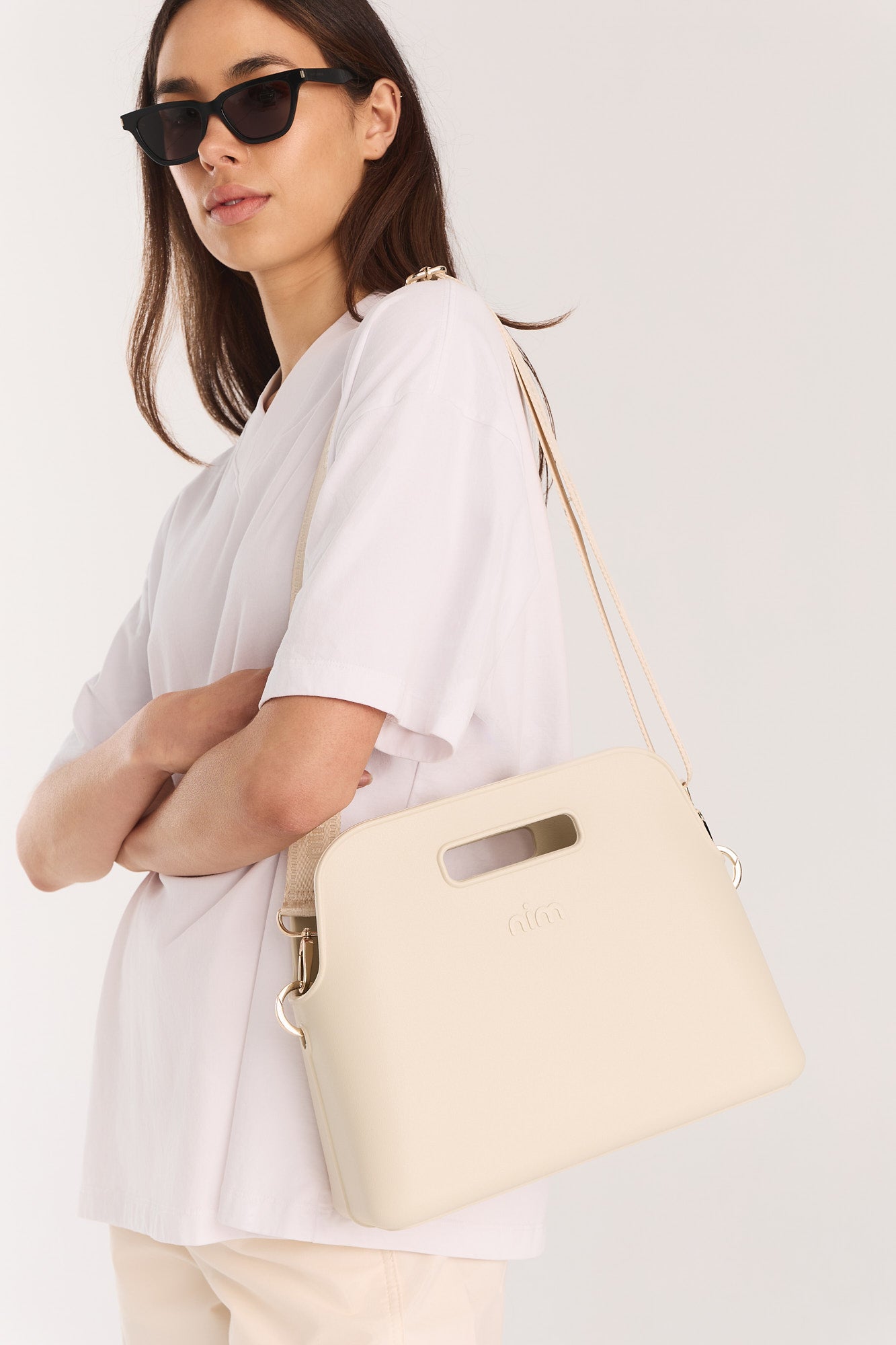 The BB Tote Set - Creme