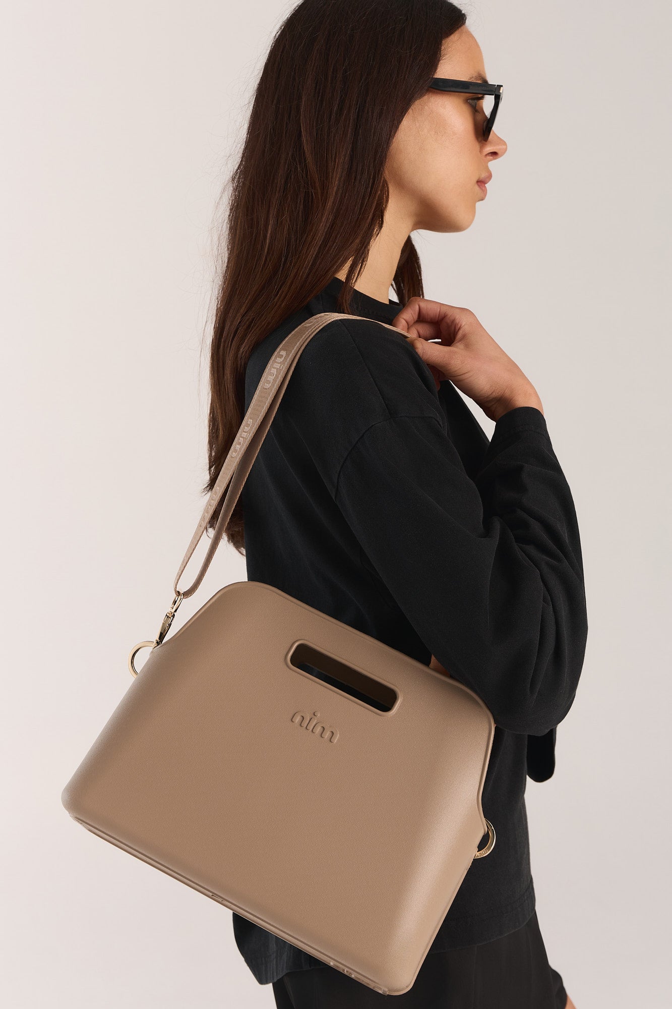 The BB Tote Set - Taupe