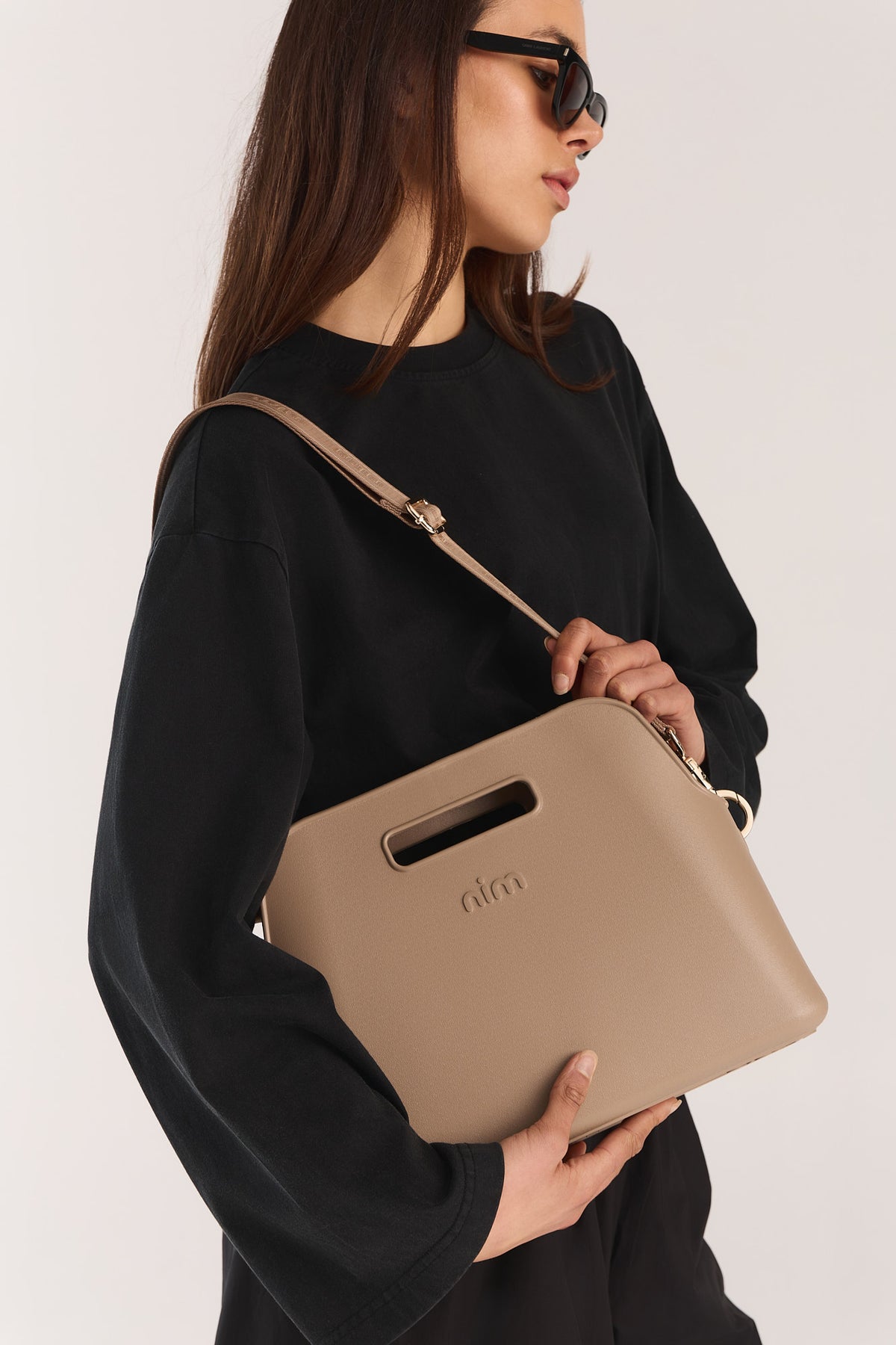 The BB Tote Set - Taupe