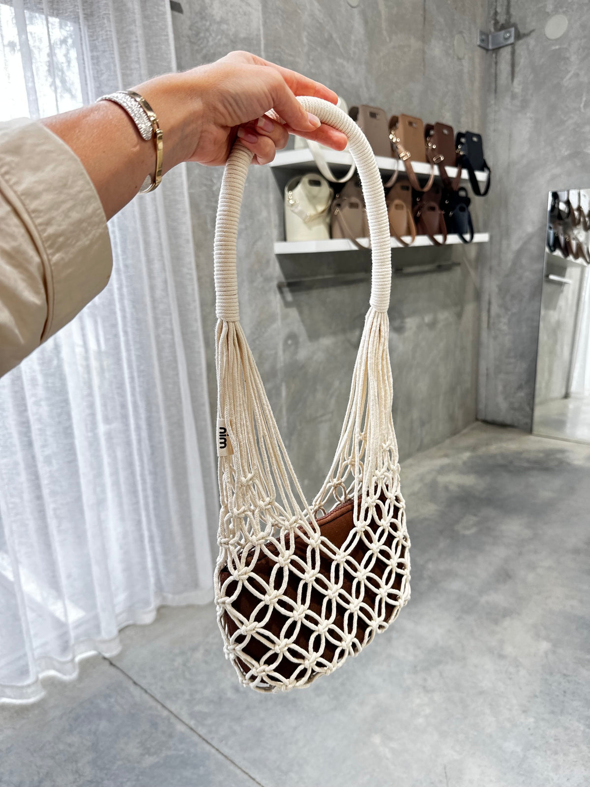 The Stevie - Macrame/Cocoa