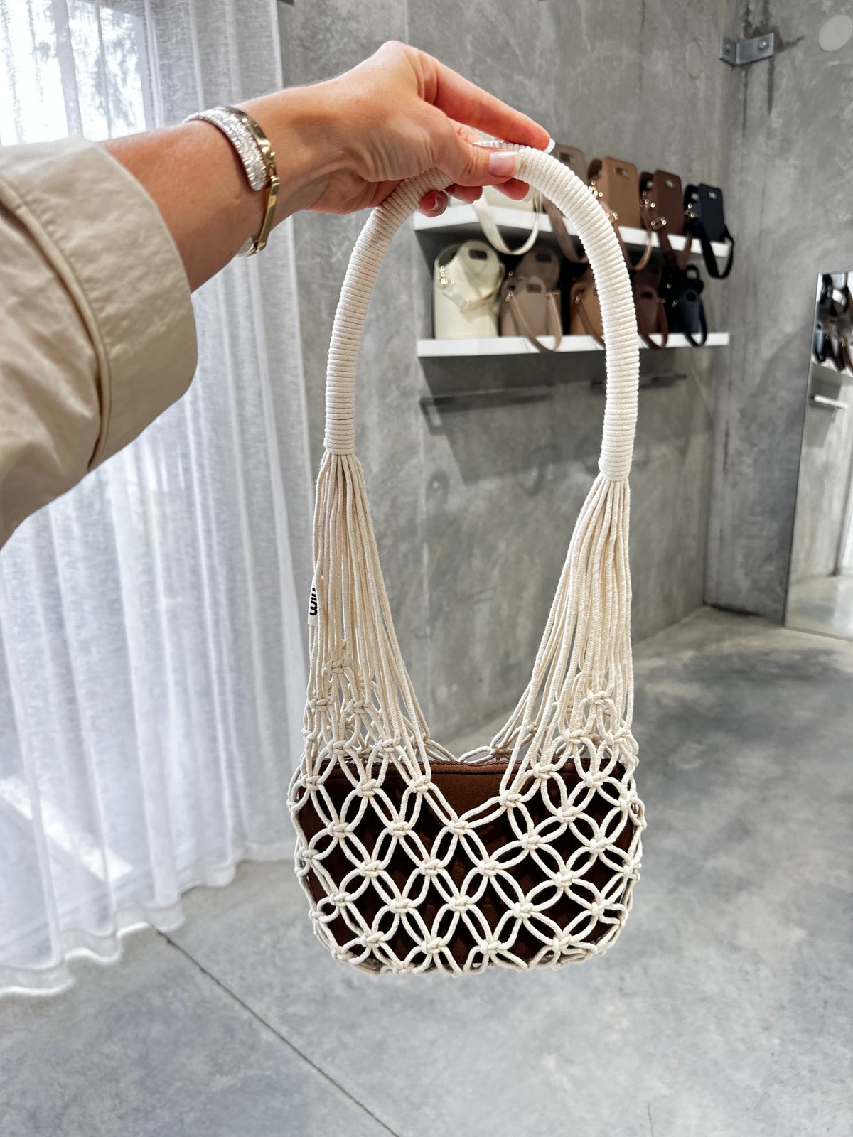 The Stevie - Macrame/Cocoa