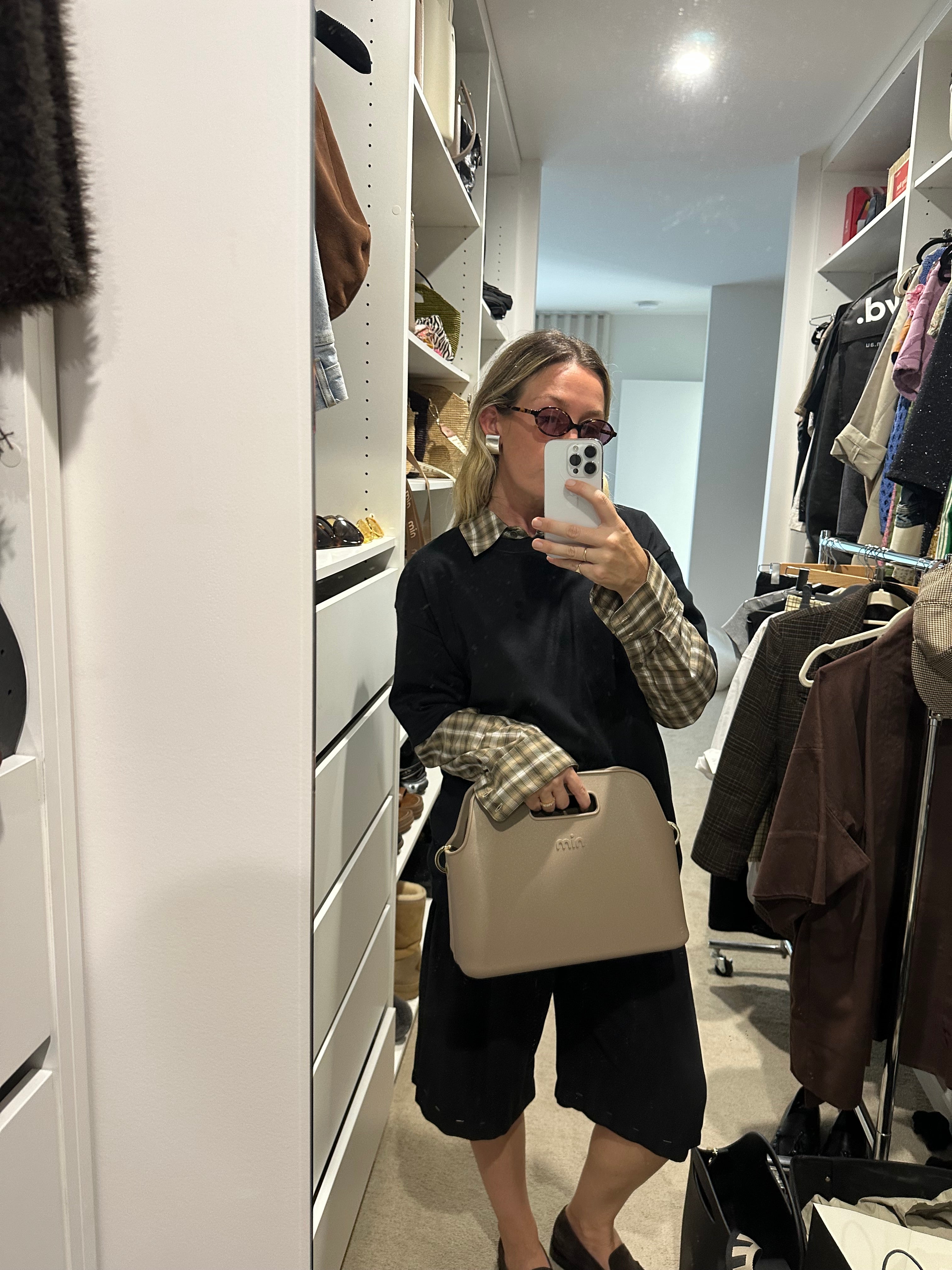 The BB Tote Set - Taupe