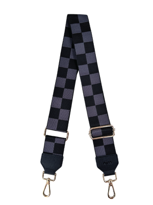 Shoulder Strap - Black Check